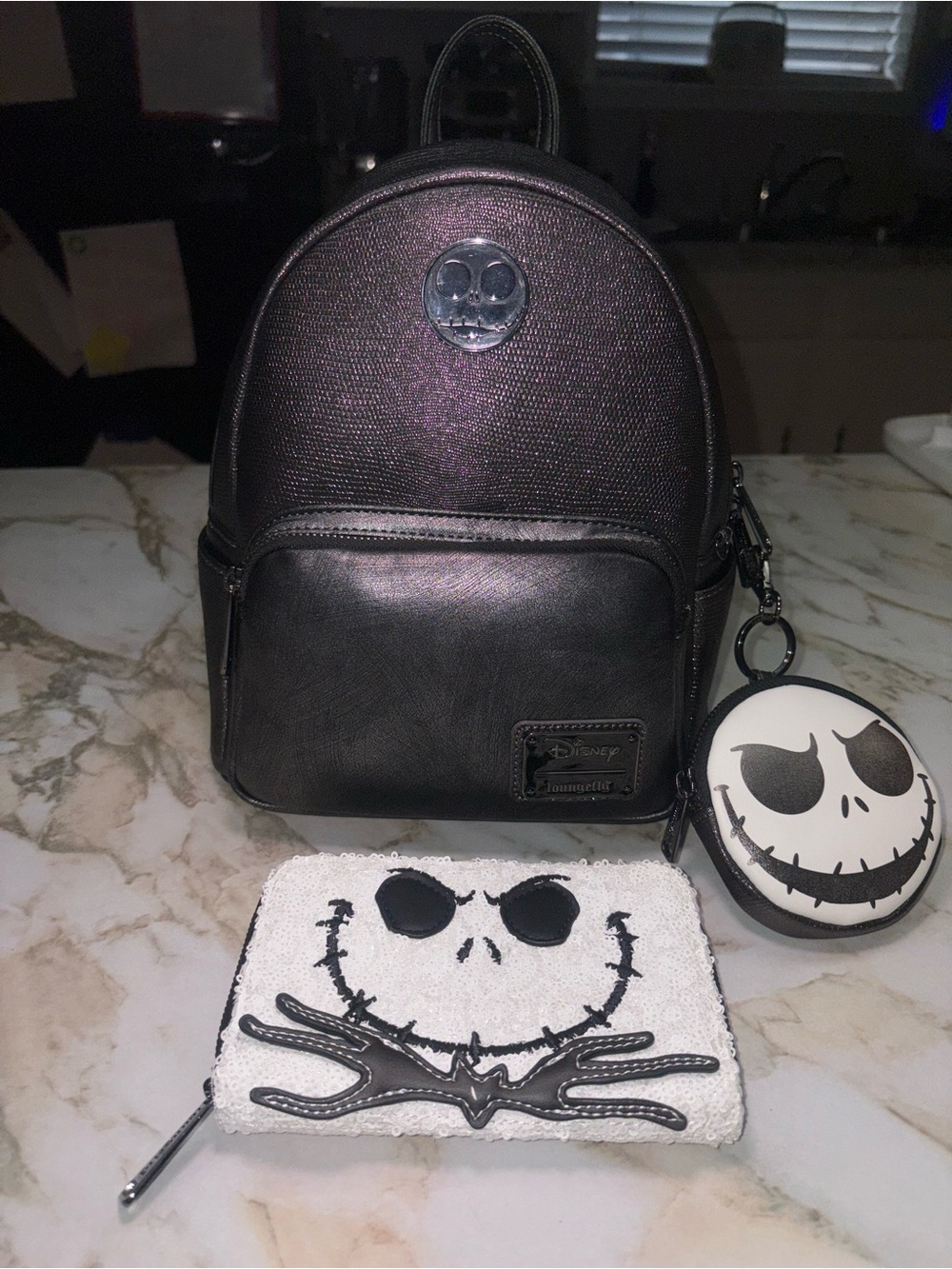 Nightmare Before Christmas Loungefly Backpack with Wallet